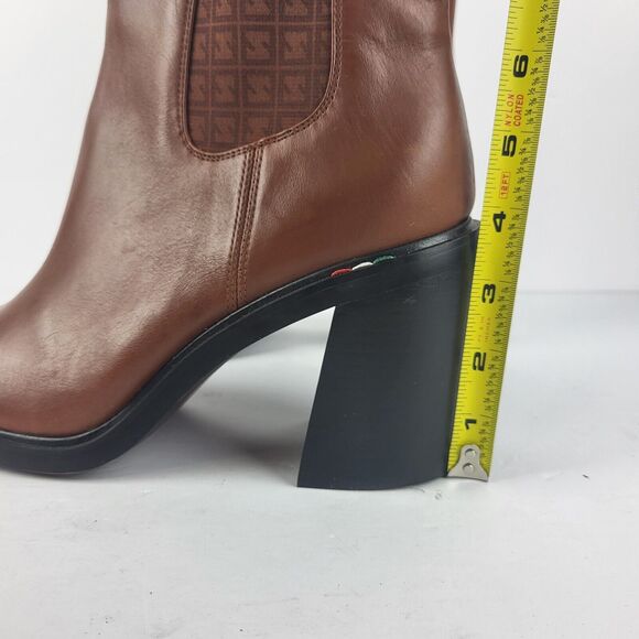 Sarto Franco Sarto Womens Paula Brown Chelsea Ankle Boots Size 10 M - Picture 2 of 16